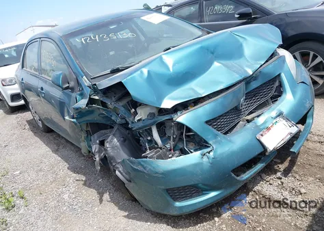 2010 Toyota Corolla Le z USA, uszkodzony, nr VIN 2T1BU4EEXAC382084